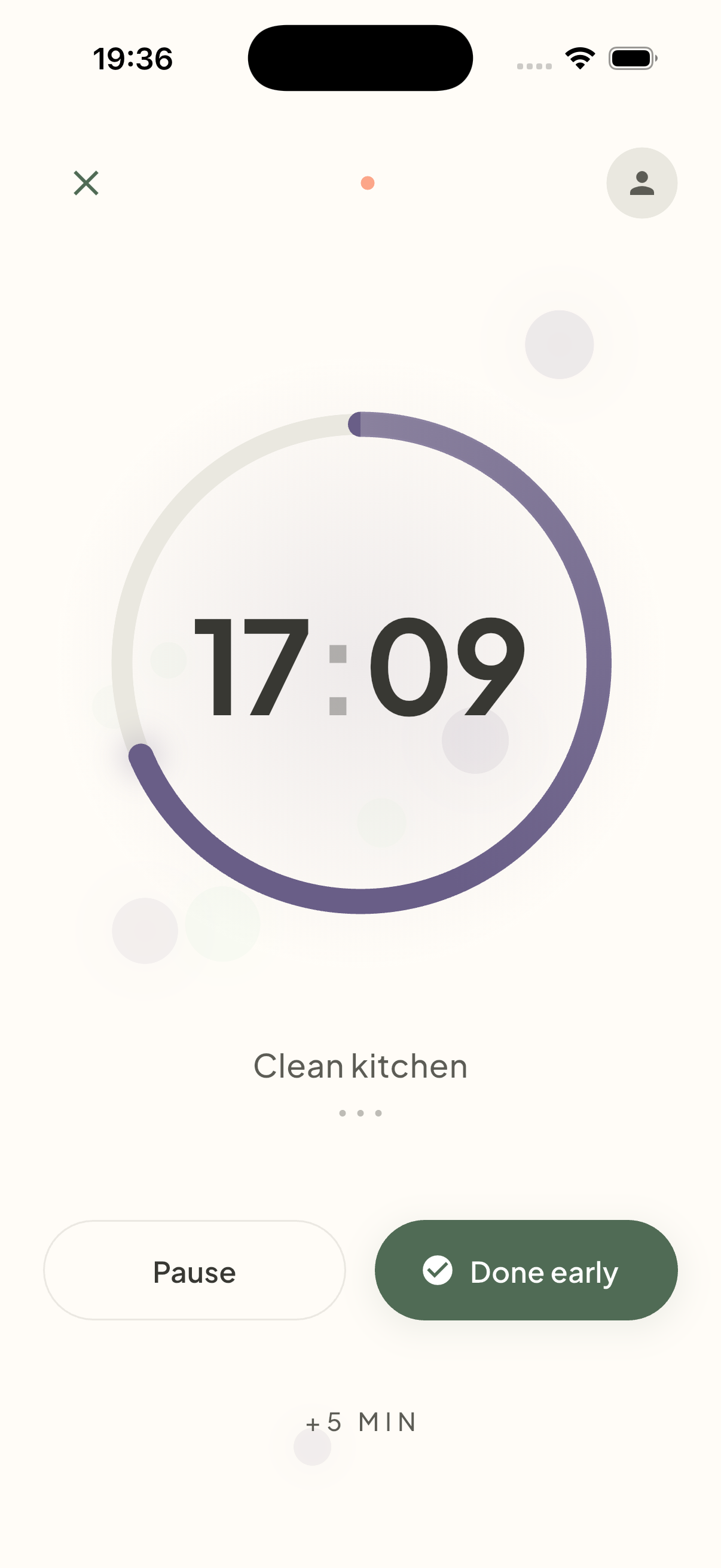 FocusBrew color-shifting timer